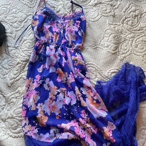 Long floral dress
